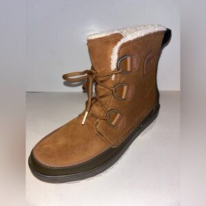 Sorel Tivoil IV Waterproof Suede Snow Lace Up Boots Women 10  Old‎ Winter Outing